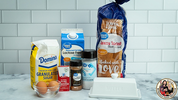 Dairy free french toast ingredients