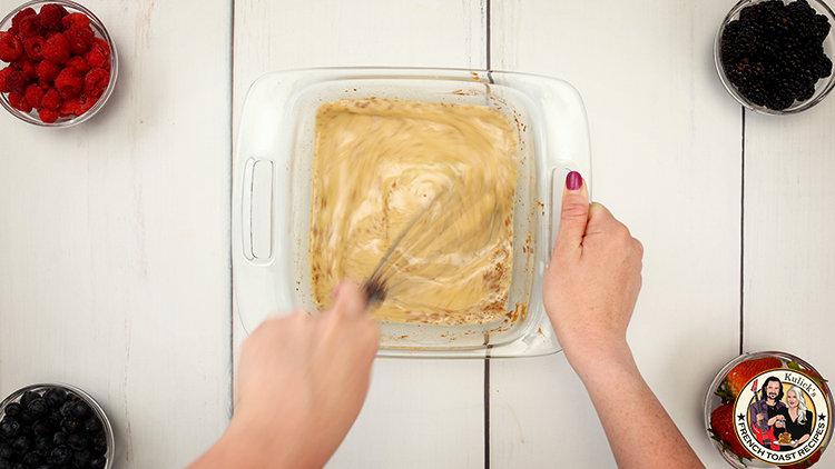 How do you make french toast without milk from scratch