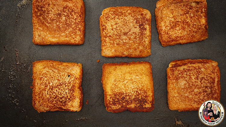 What is the trick to french toast without eggs